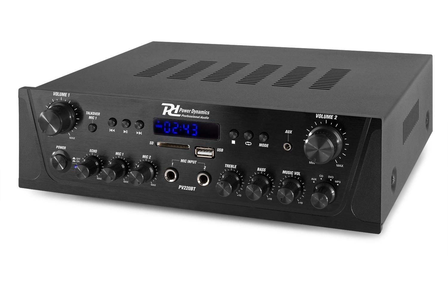 Power Dynamics Verstärker Pro PV220BT