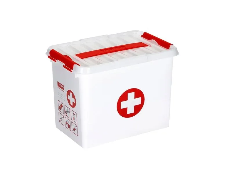 Sigma Home Erste Hilfe Box 9 l Weiss Sigma Home Erste Hilfe Box 9 l Weiss