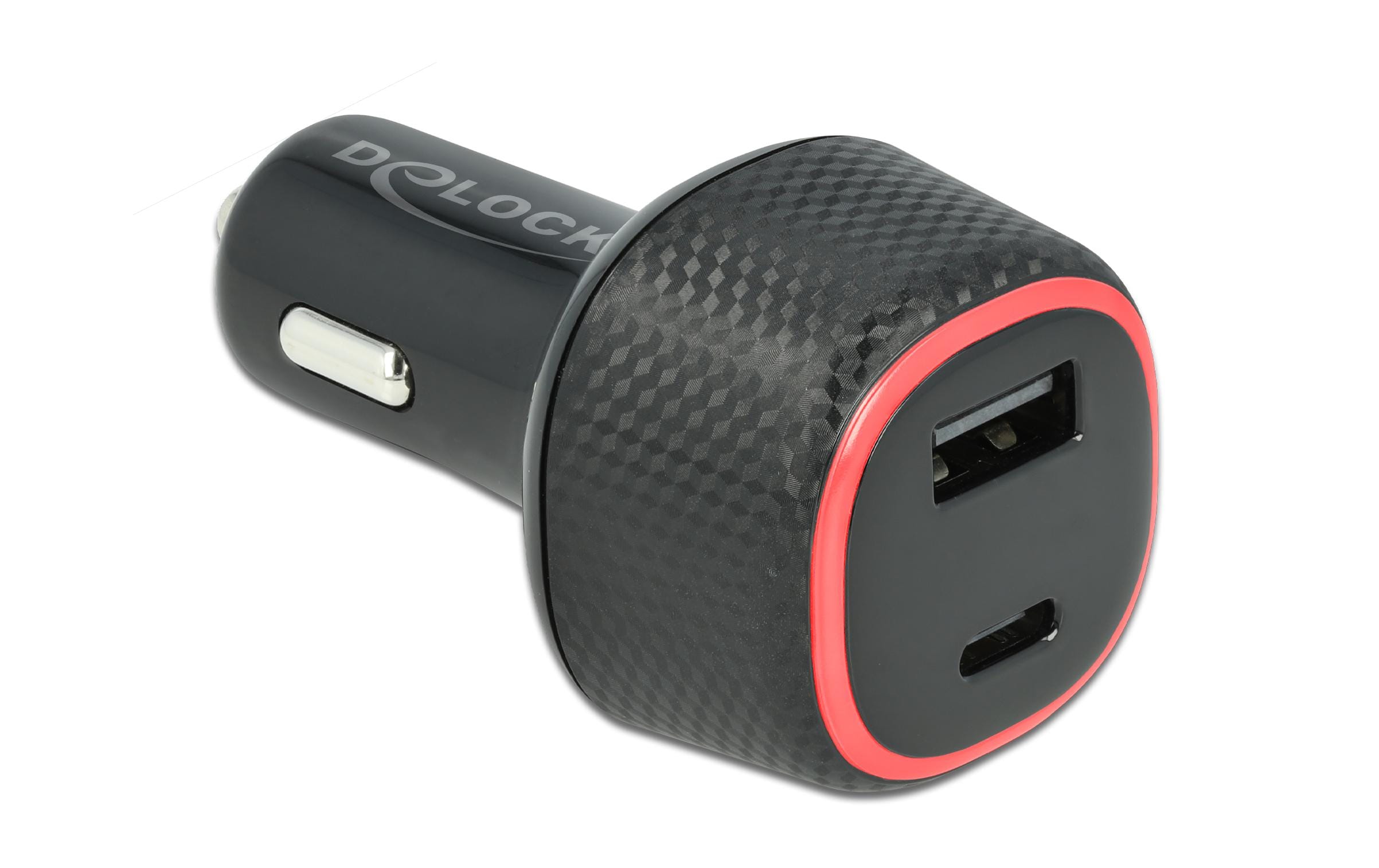 Delock Autoladegerät USB Typ-A und -C PD 3.0 63 W