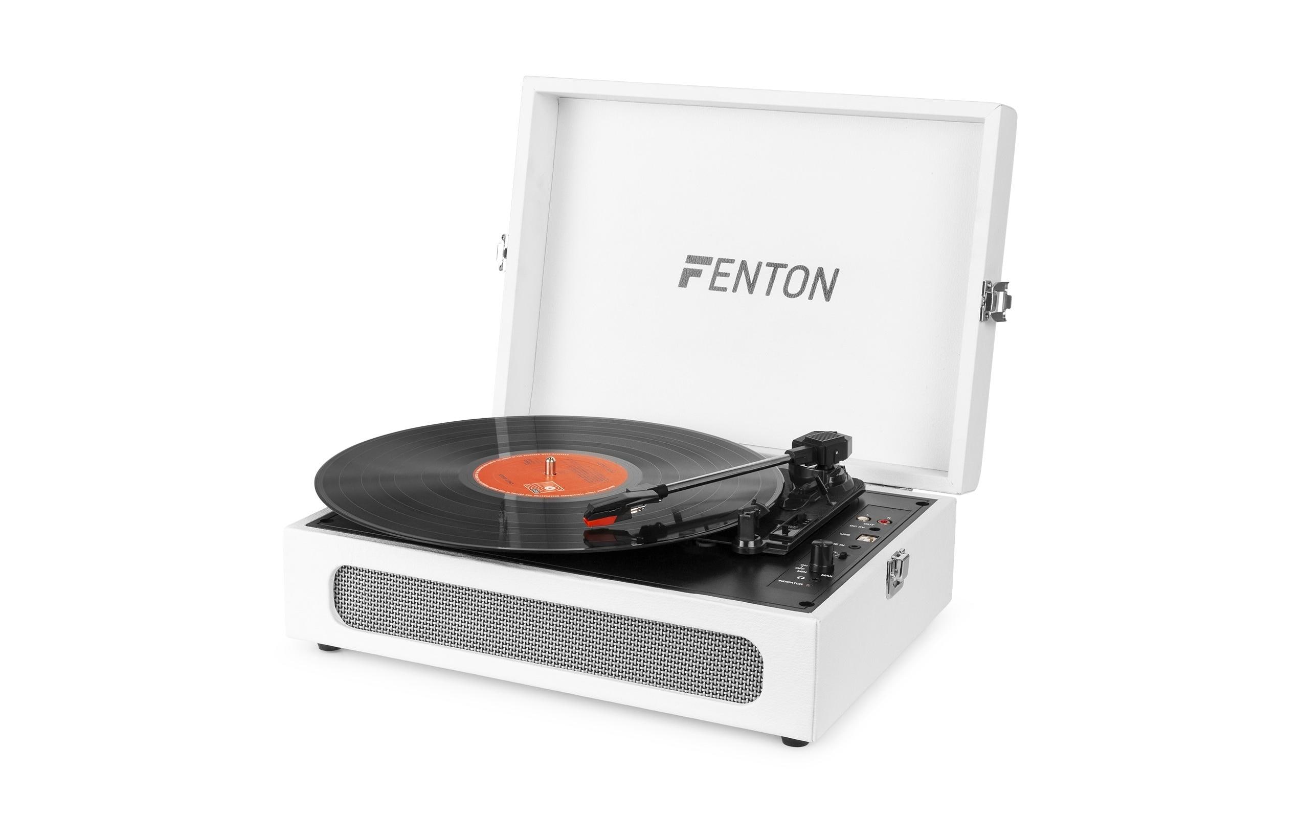 Fenton Plattenspieler mit Bluetooth RP118F Beige