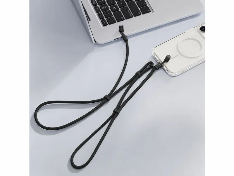 onit Smartphone‑Lanyard USB‑C 240 W, Schwarz