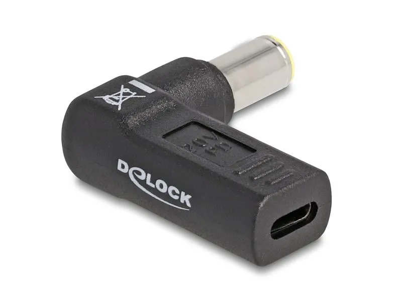 Delock Adapter USB-C zu IBM 7.9 x 5.5 mm 90° gewinkelt Delock Adapter USB-C zu IBM 7.9 x 5.5 mm 90° gewinkelt