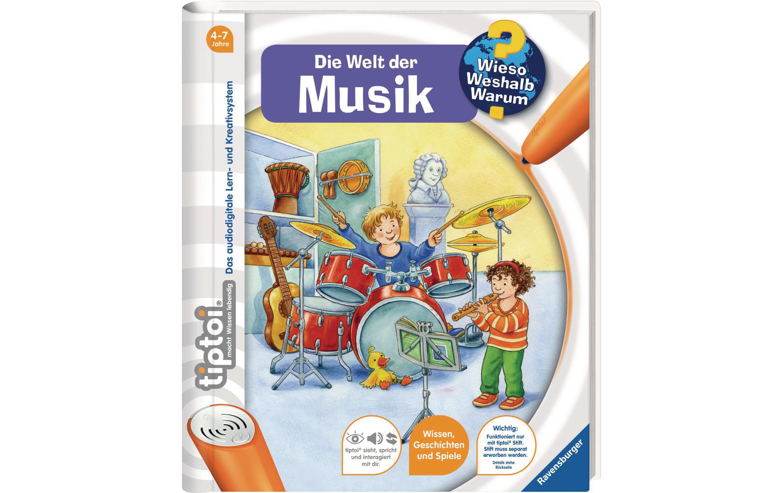 tiptoi Lernbuch WWW Die Welt der Musik