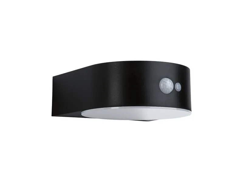 Paulmann Wandleuchte Solar Eileen, 2200K, Schwarz Paulmann Wandleuchte Solar Eileen, 2200K, Schwarz