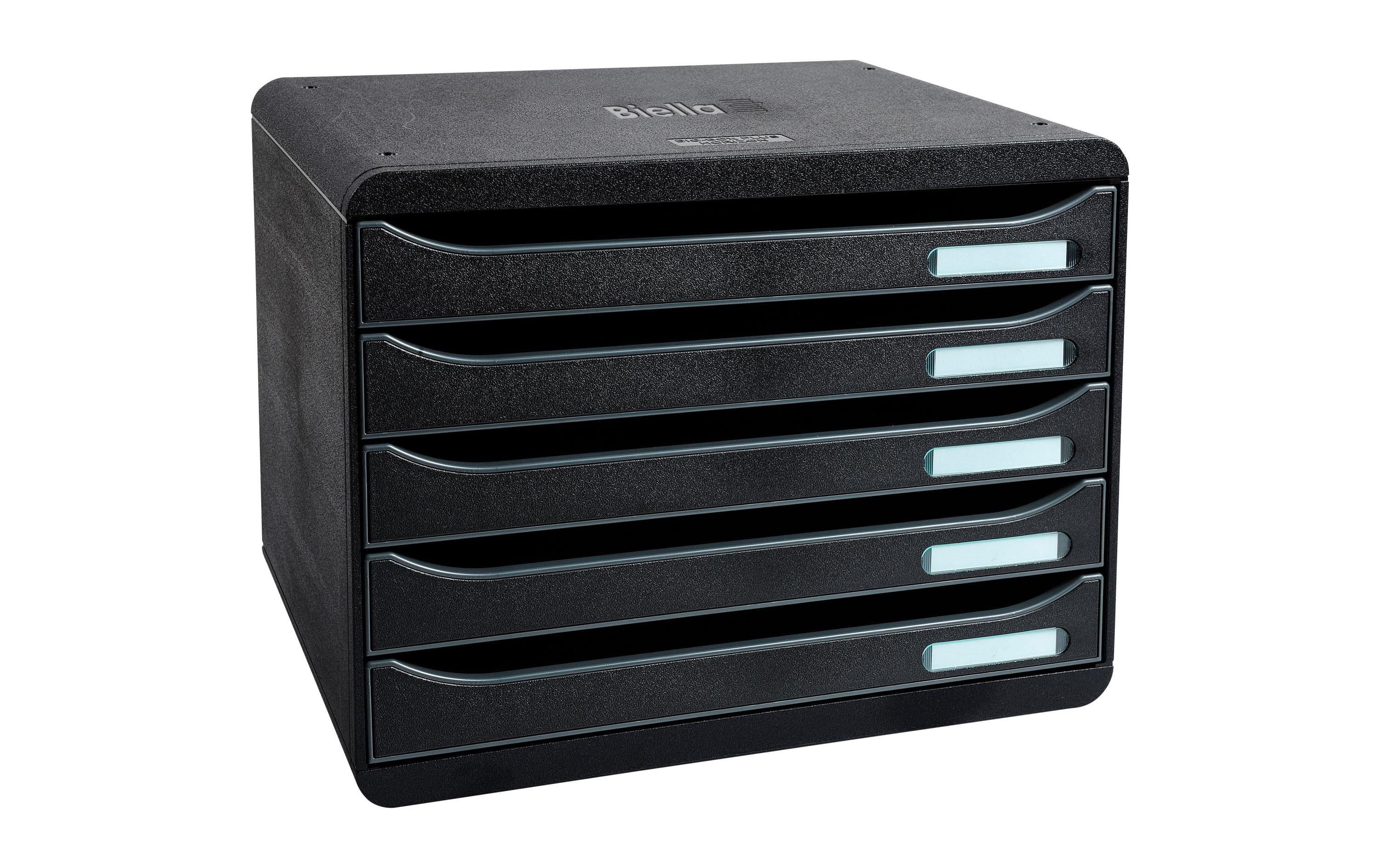 Biella Schubladenbox BIG-BOX PLUS Schwarz, A4+ quer Biella Schubladenbox BIG-BOX PLUS Schwarz, A4+ quer