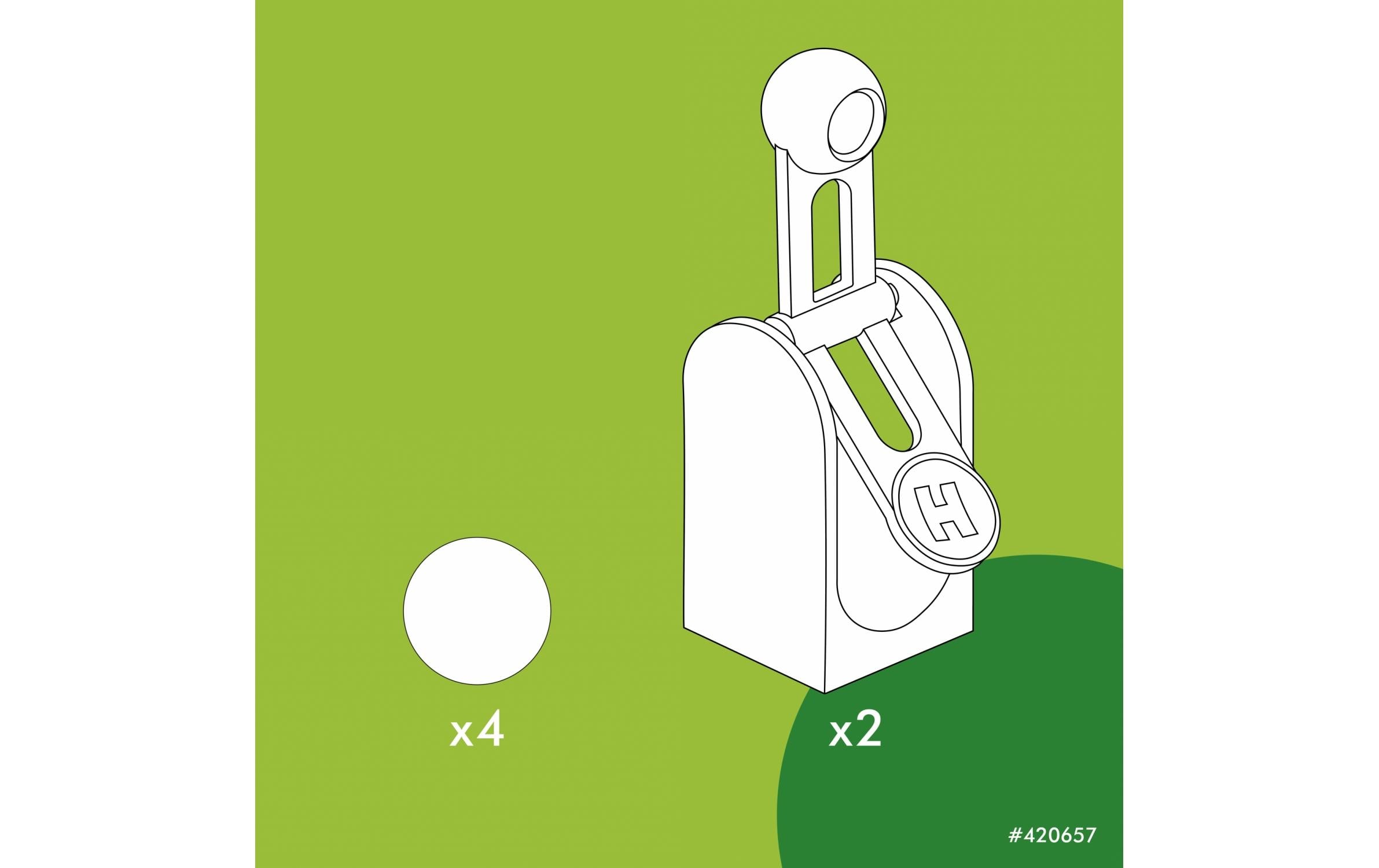 Hubelino Kugelbahn Zubehör Hammerschlag Erweiterung 6 Teile