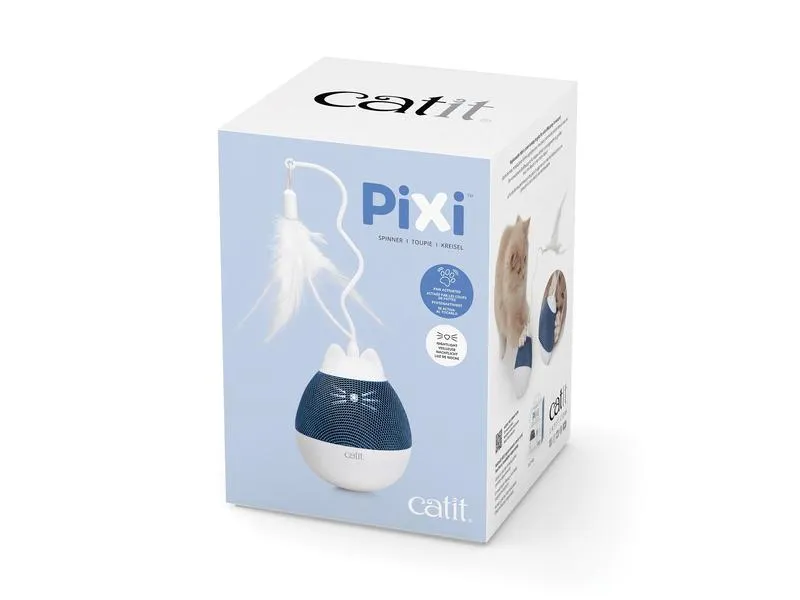 Catit Katzen-Spielzeug Spinner Blau/Weiss Catit Katzen-Spielzeug Spinner Blau/Weiss