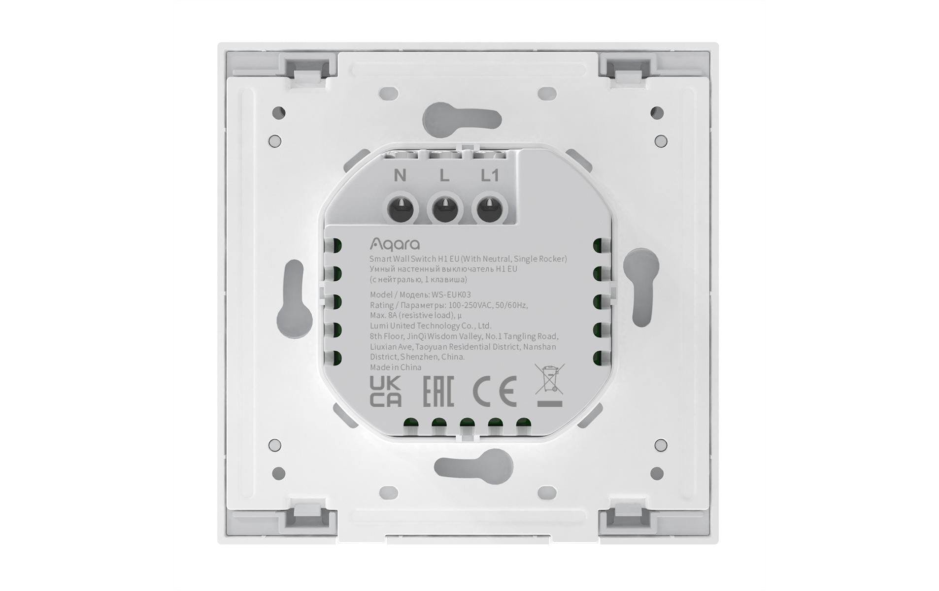 Aqara Wandschalter H1 Weiss Aqara Wandschalter H1 Weiss