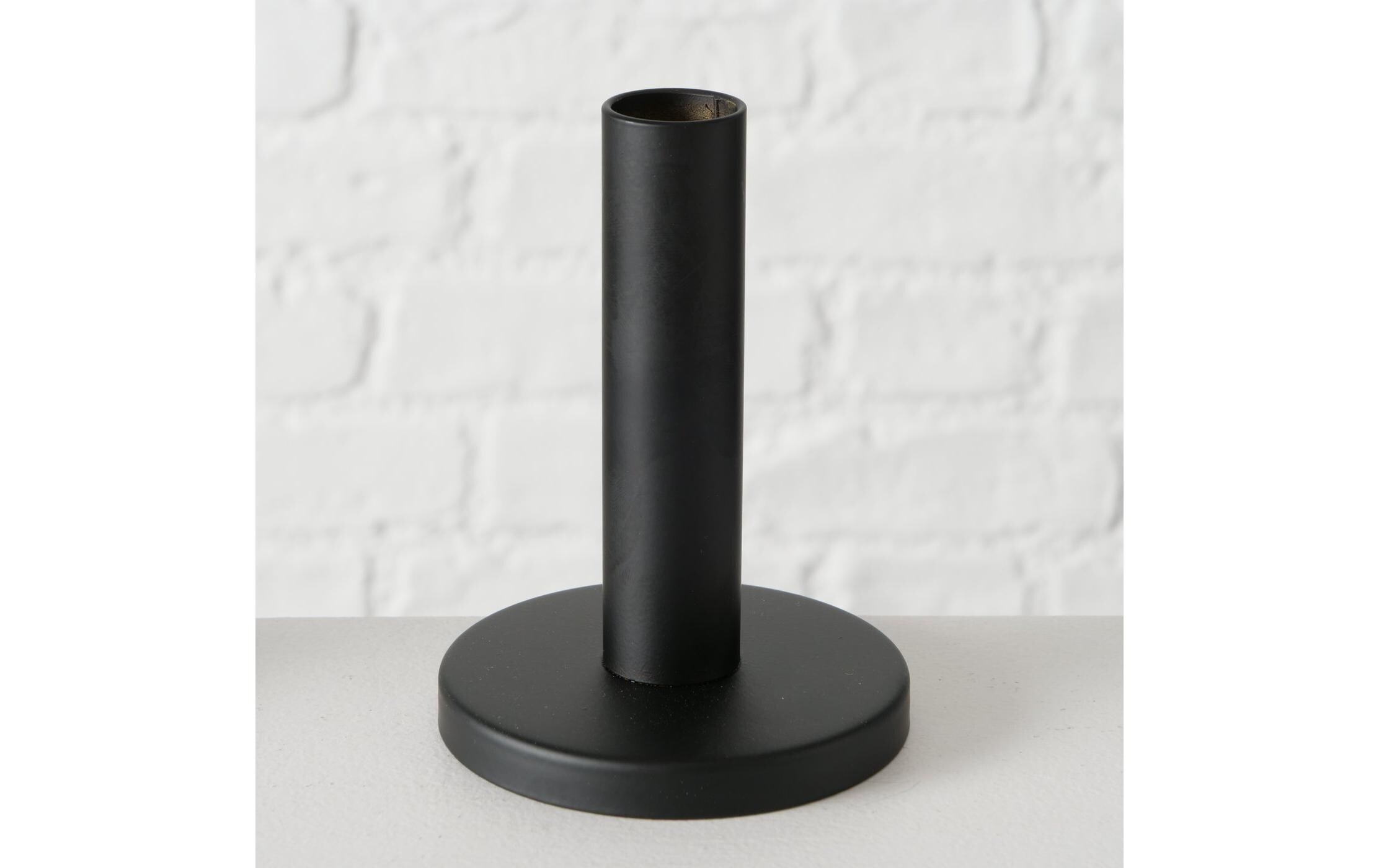 Boltze Kerzenhalter Malko 3-teilig, Schwarz