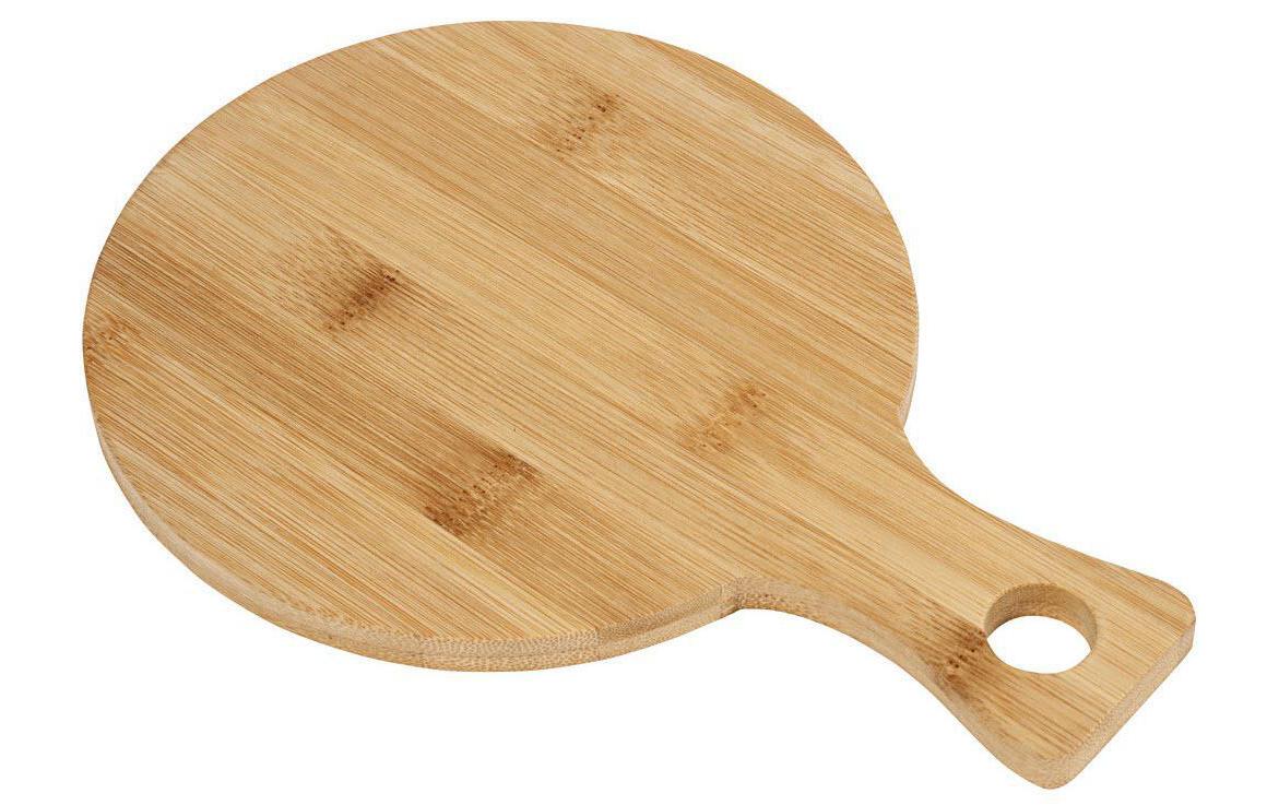 Creativ Company Holzartikel Ø 17 cm Schneidebrett, Bambus
