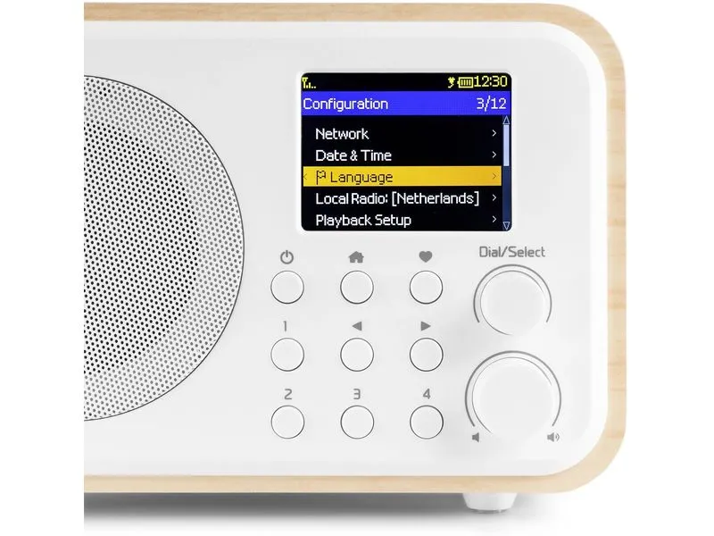 Audizio DAB+ Radio Vicenza Weiss