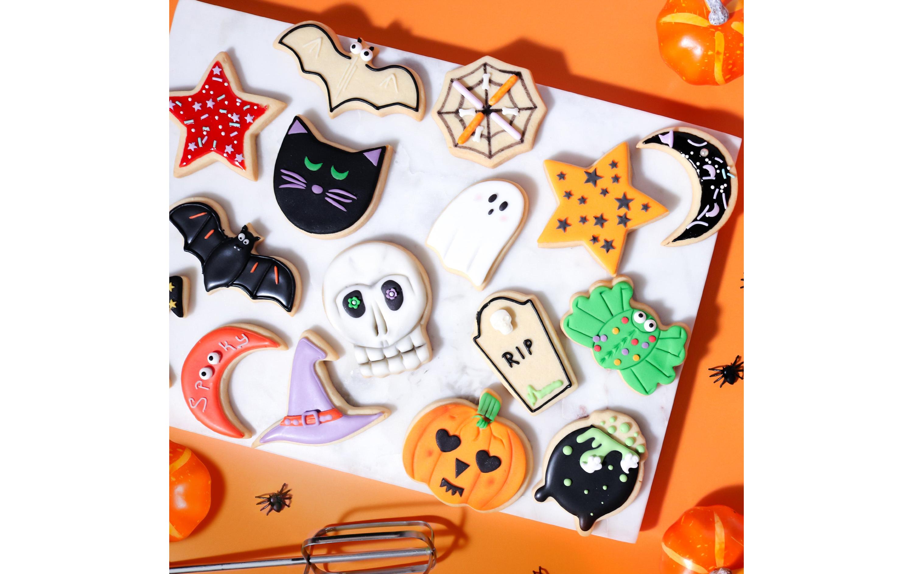 PME Guetzli-Ausstecher Halloween 1 Stück, Mehrfarbig