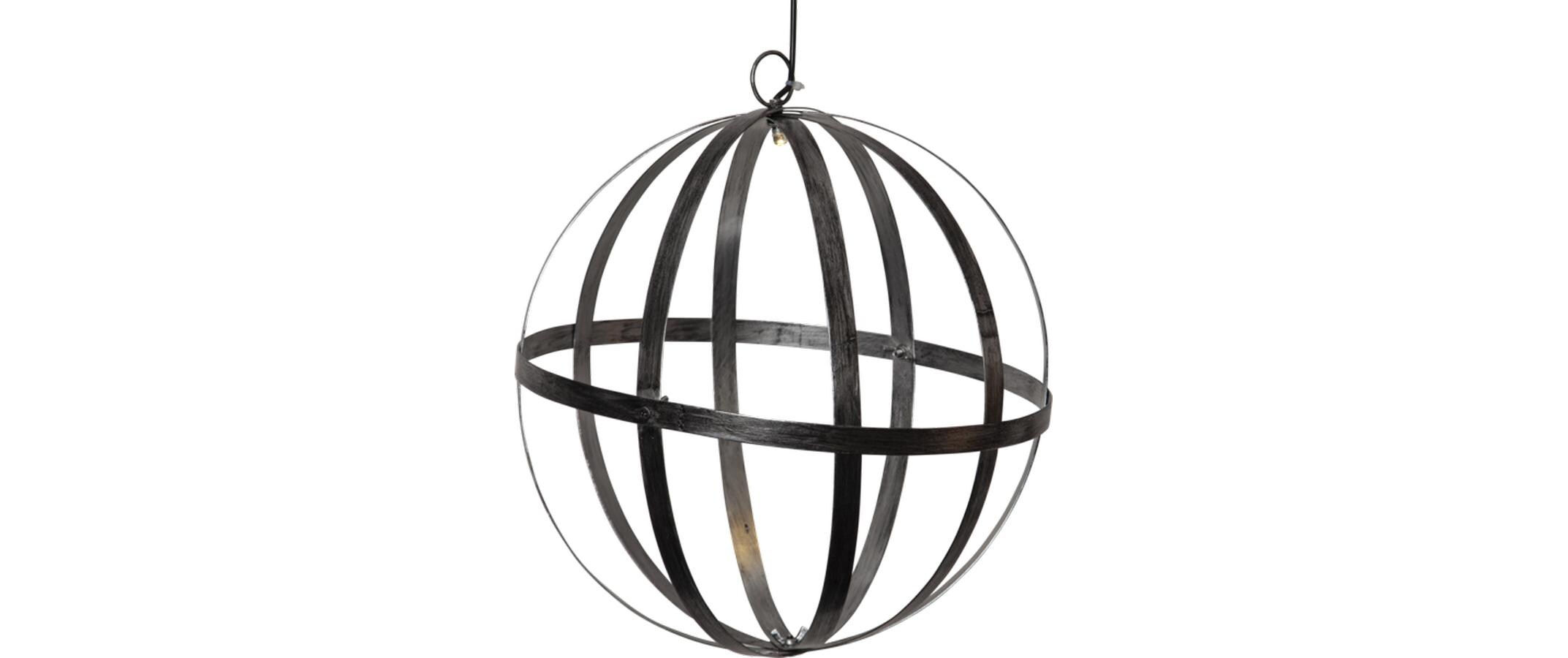 Star Trading Gartenlicht Solar Astri, Ø 30 cm, Silber