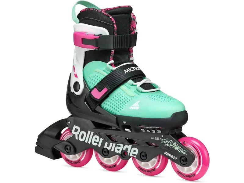 ROLLERBLADE Inline-Skates Microblade XT Schwarz/Meergrün, 28-32