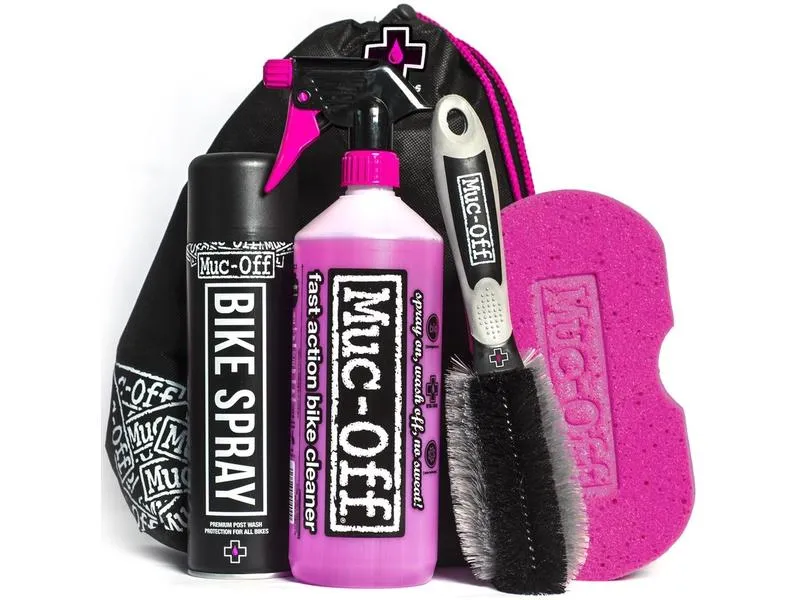 Muc-Off Pflegeset Bike Care Essentials Kit 5-teilig Muc-Off Pflegeset Bike Care Essentials Kit 5-teilig