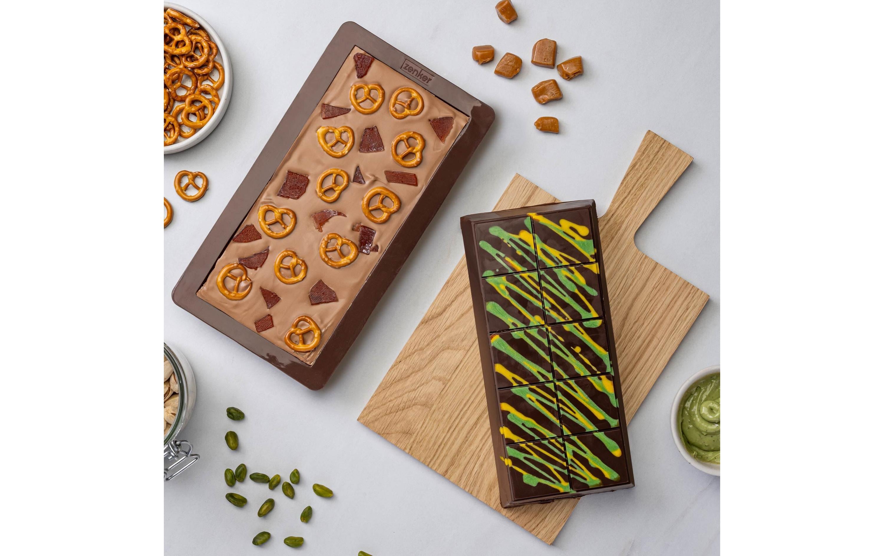 Zenker Schokoladenform Dubai-Schokolade 2 Stk.