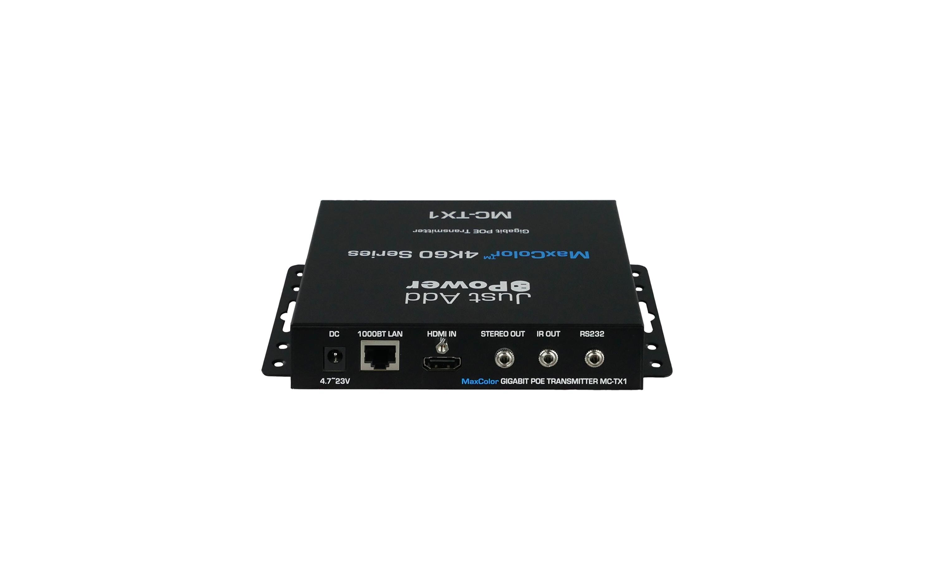 JUSTADDPOWER IP Transmitter VBS-MAX-TX-1 HDMI, PoE, 4K/60