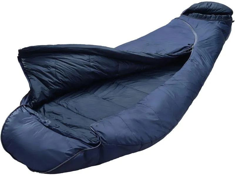 Grüezi Bag Schlafsack Biopod Wolle Zero Nylon, Night Blue Grüezi Bag Schlafsack Biopod Wolle Zero Nylon, Night Blue