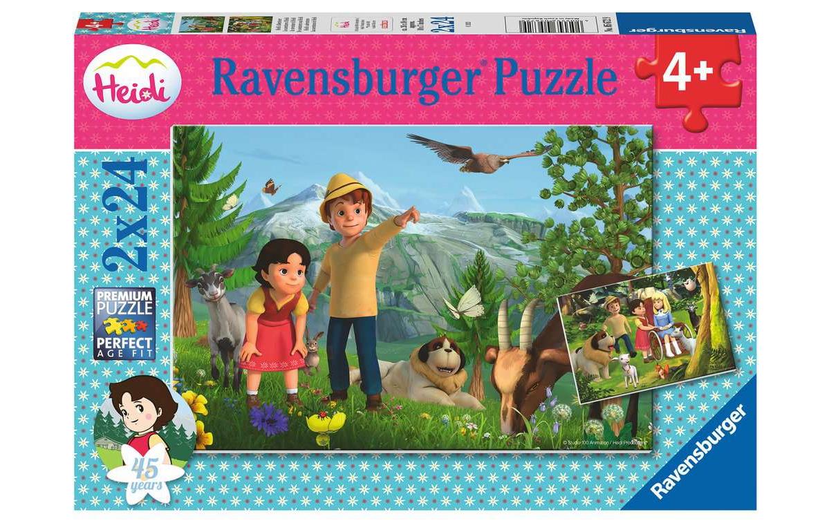 Ravensburger Puzzle Heidi's Abenteuer