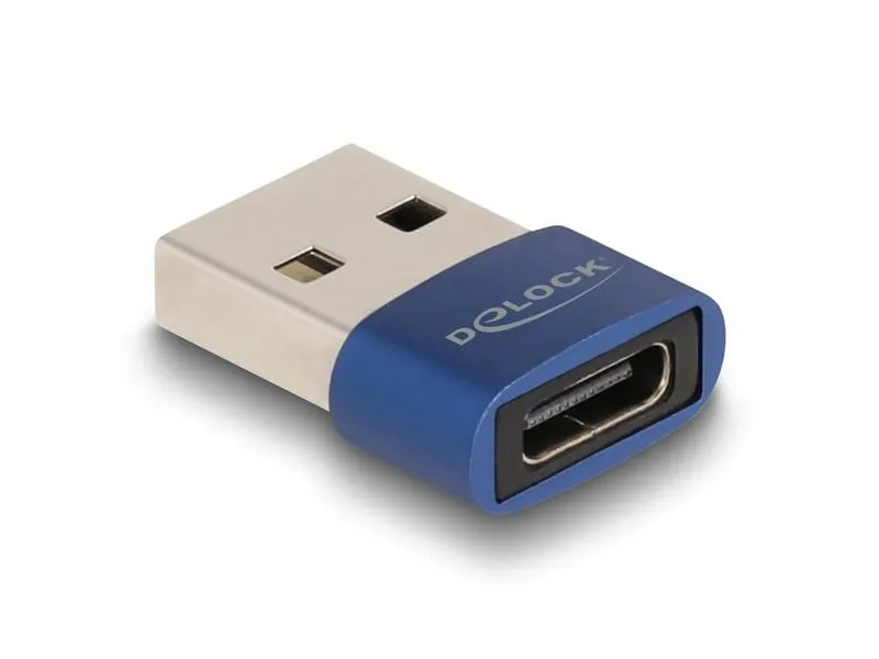 Delock USB 2.0 Adapter USB-A Stecker - USB-C Buchse Delock USB 2.0 Adapter USB-A Stecker - USB-C Buchse