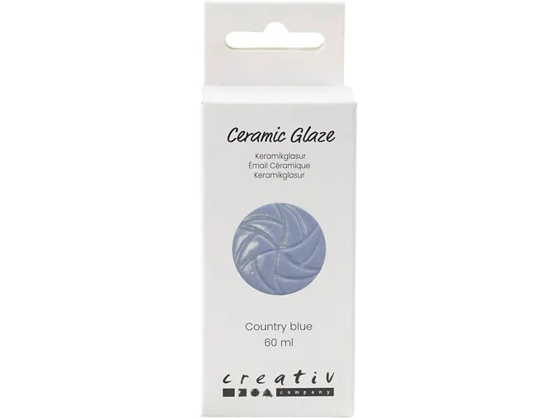 Creativ Company Versiegelung 984 - 1101 °C, 60 ml, Blau Creativ Company Versiegelung 984 - 1101 °C, 60 ml, Blau
