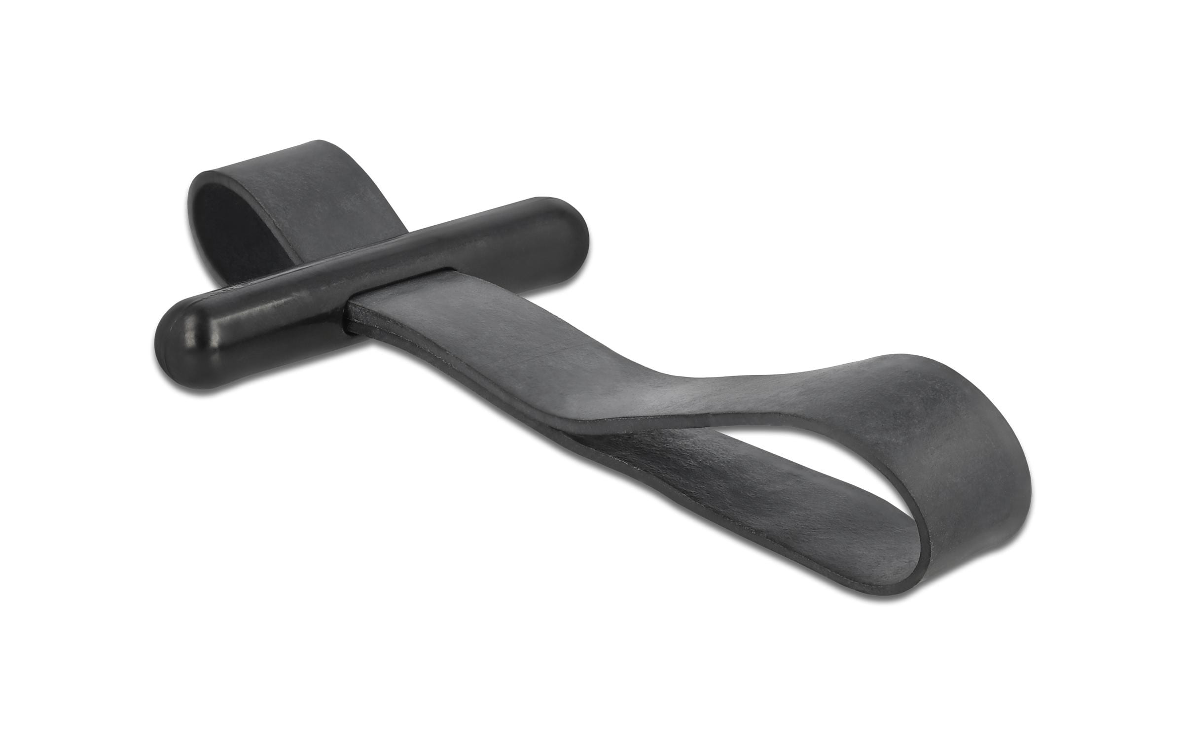 Delock Kabelbinder mit Gummischlaufe Schwarz 26 mm x 15 mm Delock Kabelbinder mit Gummischlaufe Schwarz 26 mm x 15 mm