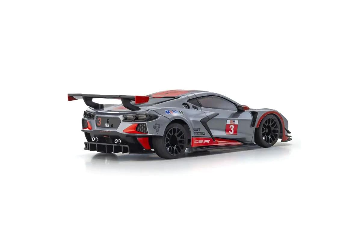 Kyosho Mini-Z MR-04 Corvette C8-R 1:28, Gun Metal/Rot, ARTR