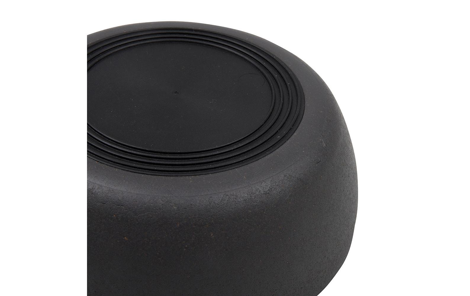 District 70 Bambusnapf Bamboo, Dunkelgrau, S, ø 14 cm