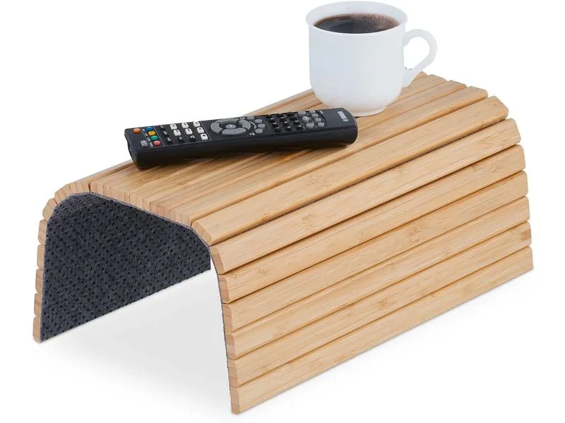 relaxdays Serviertablett Natur