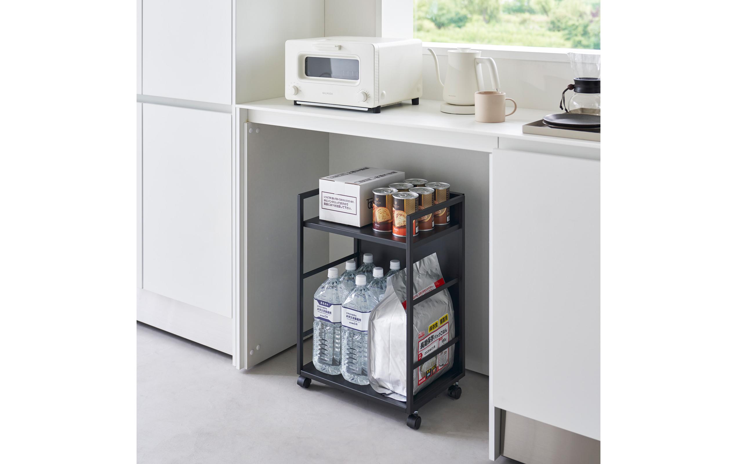 Yamazaki Servierwagen Tower Schwarz