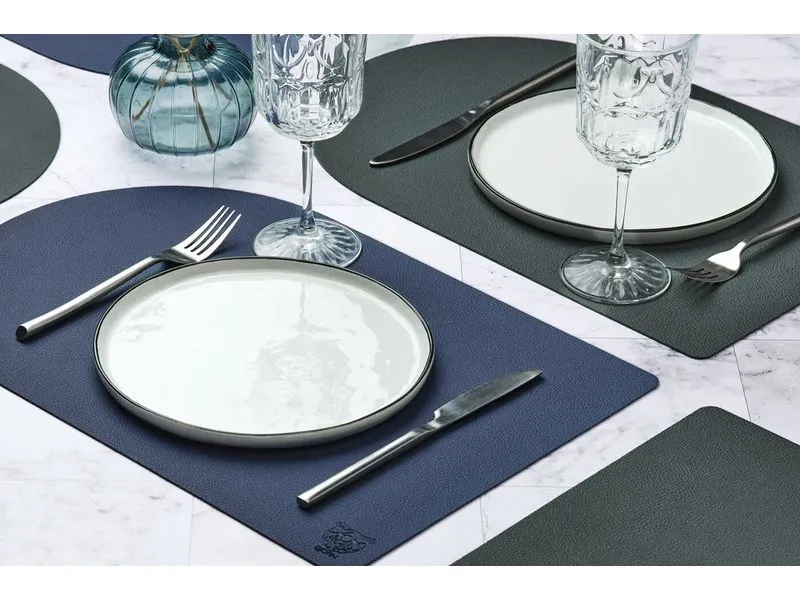 Björn Wendbares Tischset «arcus» 30 cm x 44.5 cm, Blau/Grau Björn Wendbares Tischset «arcus» 30 cm x 44.5 cm, Blau/Grau