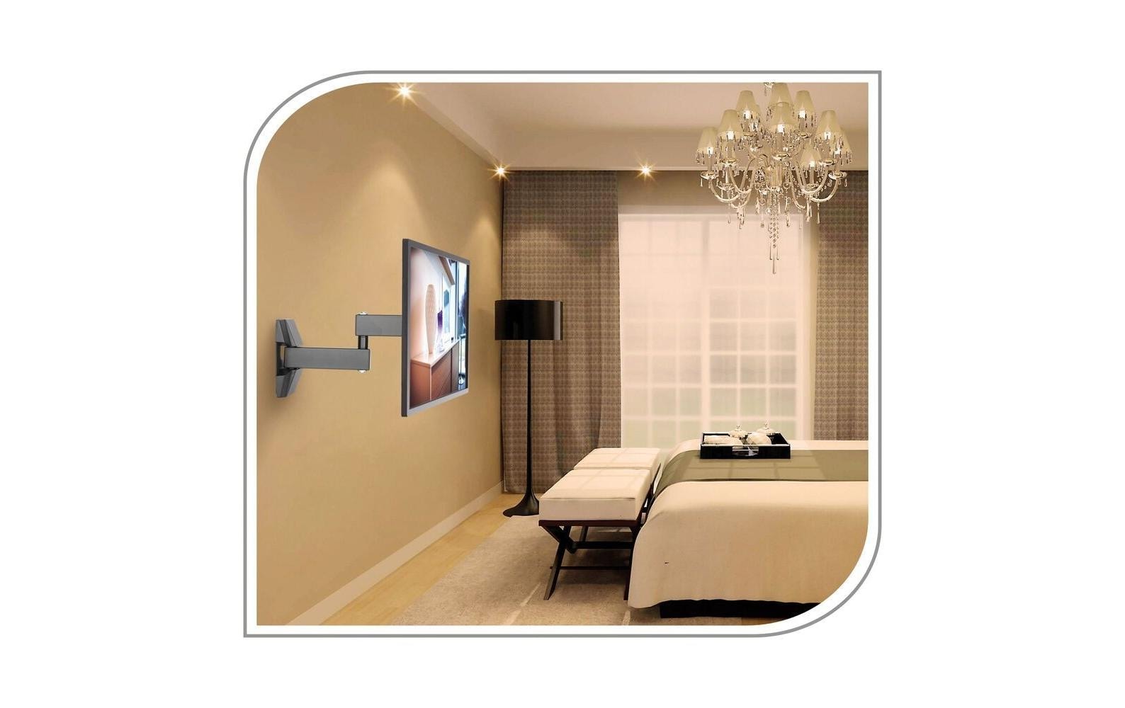 PureMounts Wandhalterung PM-FM11-400 Schwarz