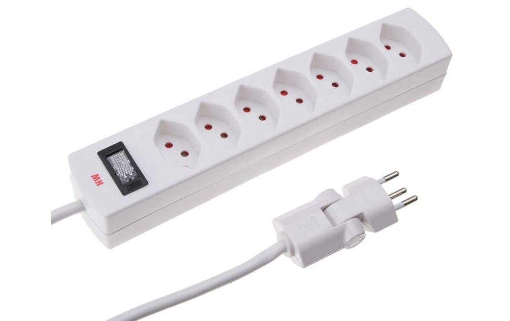 Max Hauri Steckdosenleiste Safety-Line 7x T13