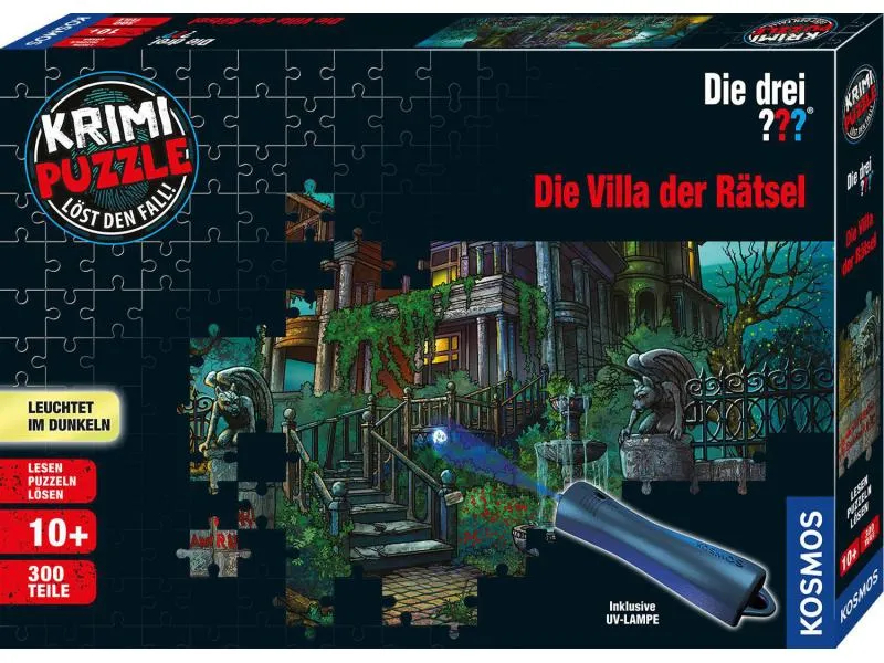 Kosmos Krimi-Puzzle Die drei ??? - Die Villa der Rätsel Kosmos Krimi-Puzzle Die drei ??? - Die Villa der Rätsel