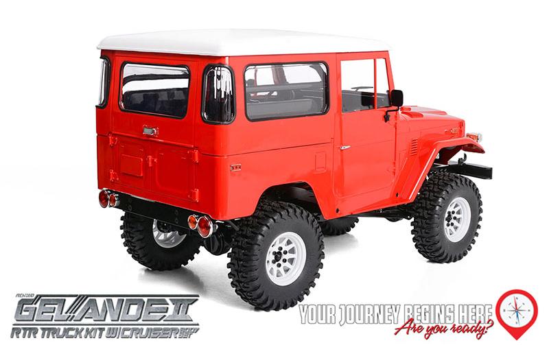 RC4WD Scale Crawler Gelände II Cruiser RTR, 1:10