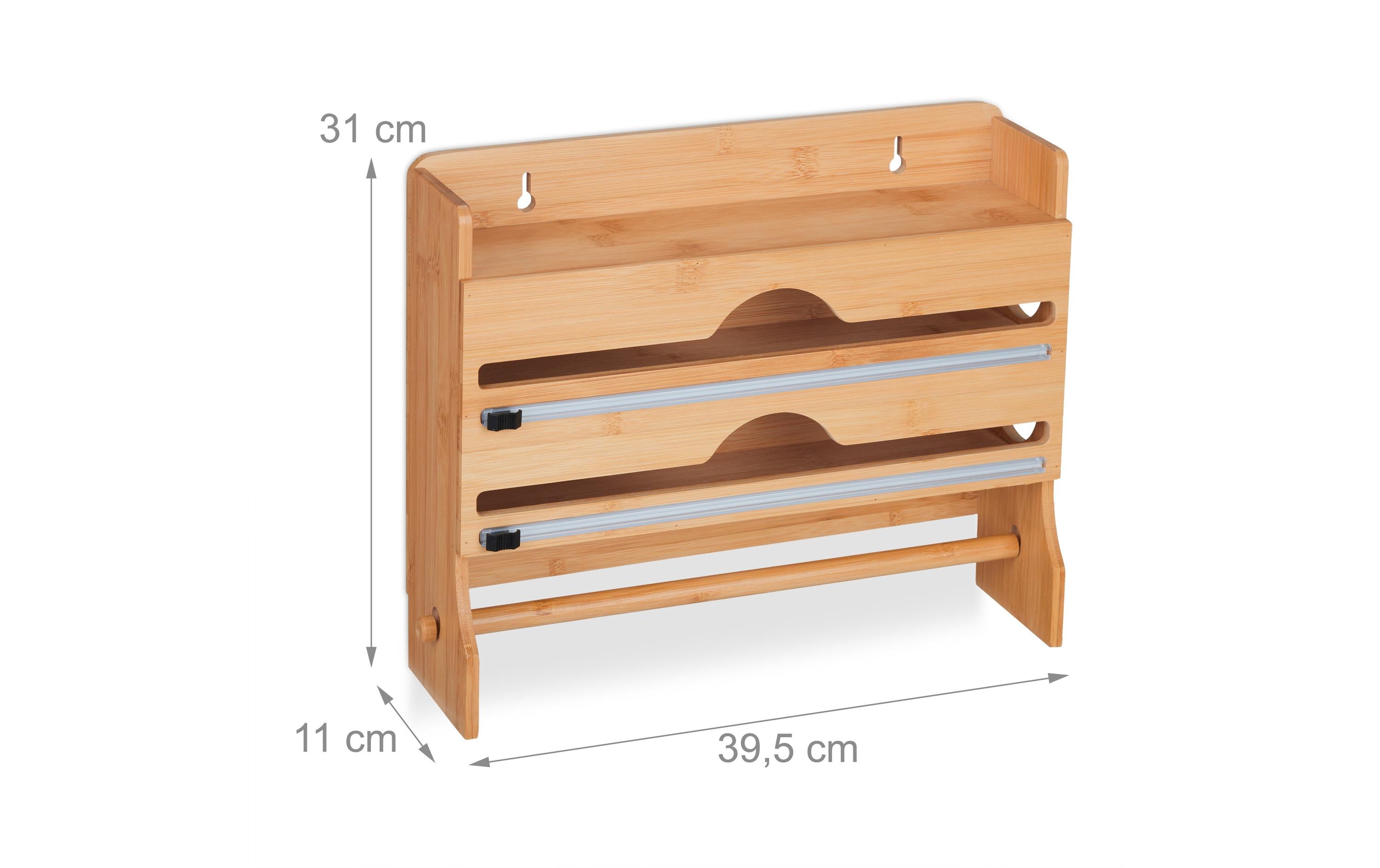 relaxdays Folienschneider Natur relaxdays Folienschneider Natur