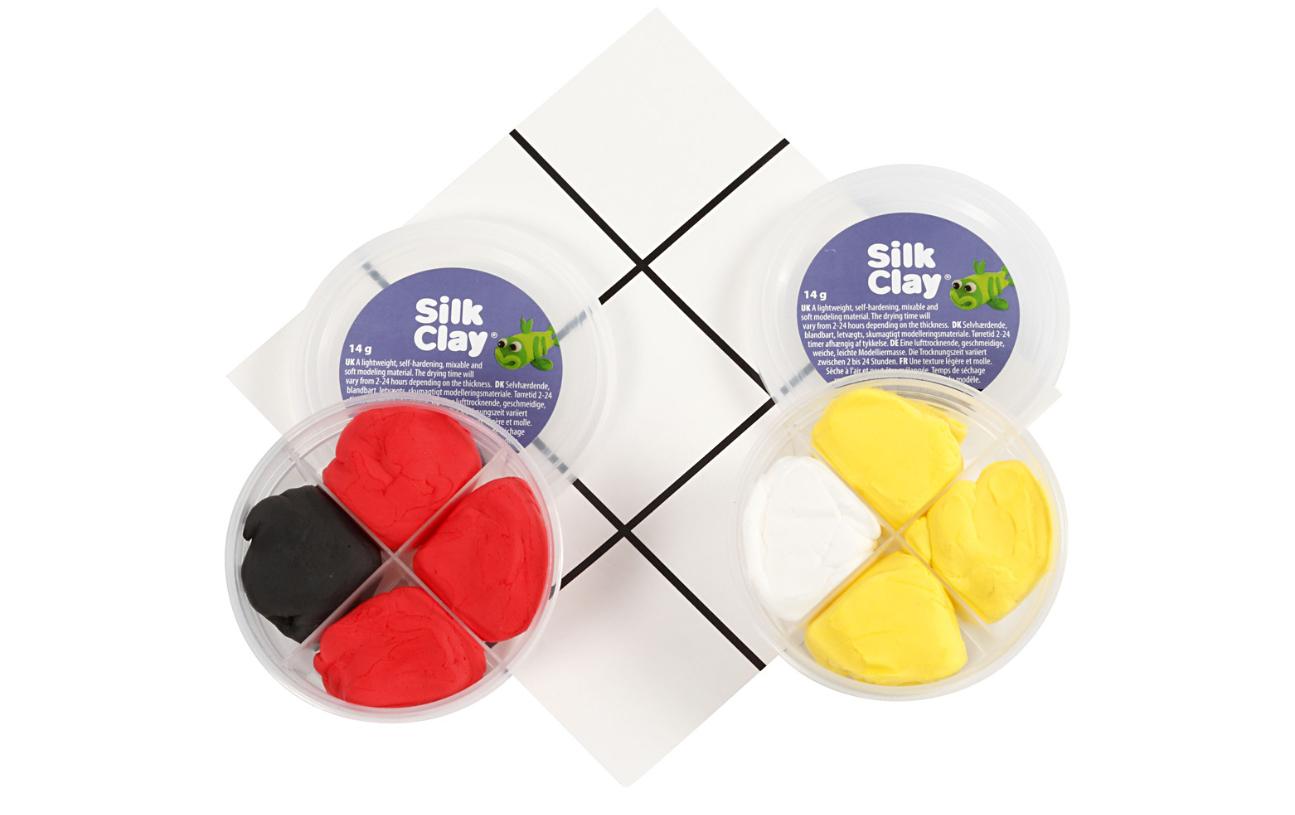 Creativ Company Modellier-Set Tic Tac Toe Modellieren, 1 Set
