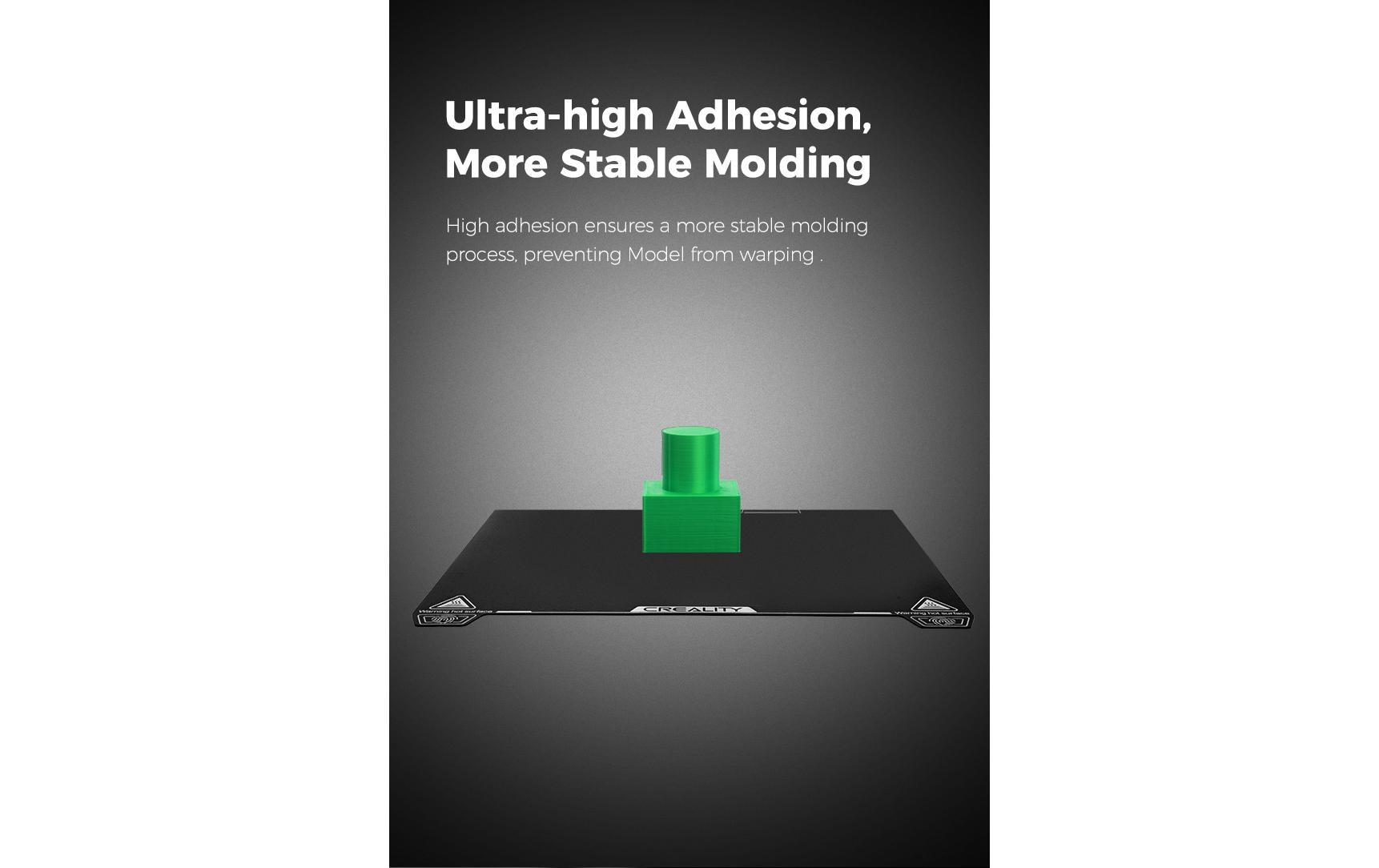 Creality K2 Plus Epoxy Resin Bauplatte