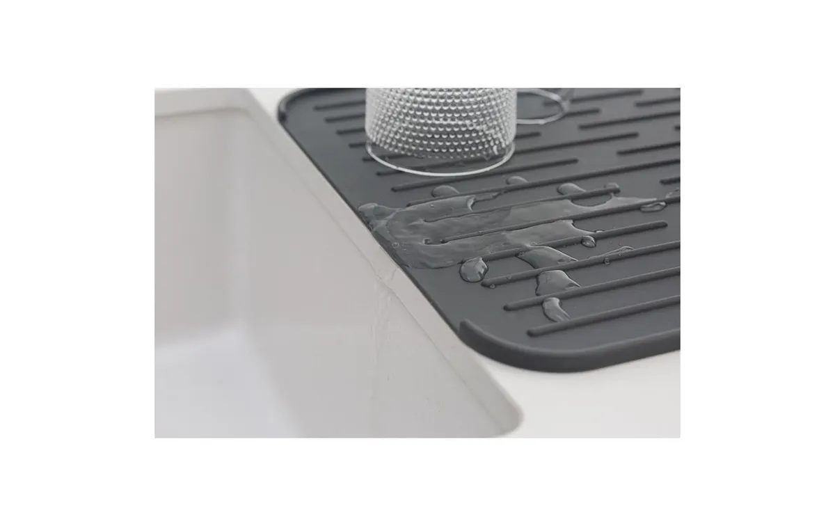 Brabantia Abtropfmatte Sink side Dunkelgrau Brabantia Abtropfmatte Sink side Dunkelgrau