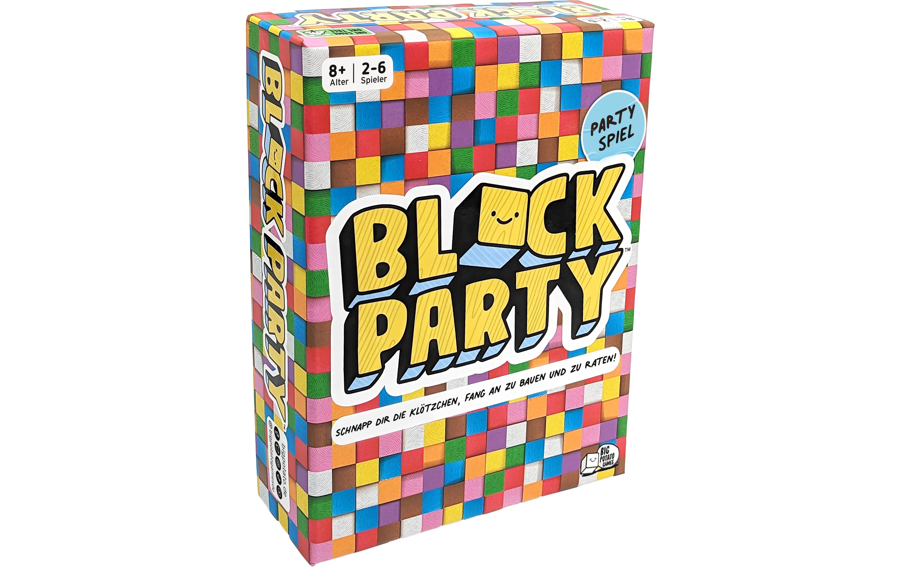 Big Potato Games Partyspiel Block Party - DE -