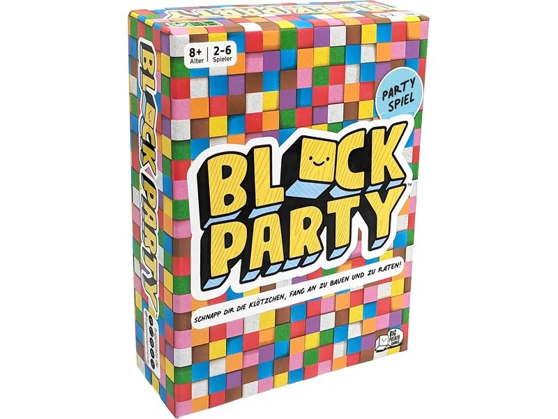 Big Potato Games Partyspiel Block Party - DE - Big Potato Games Partyspiel Block Party - DE -