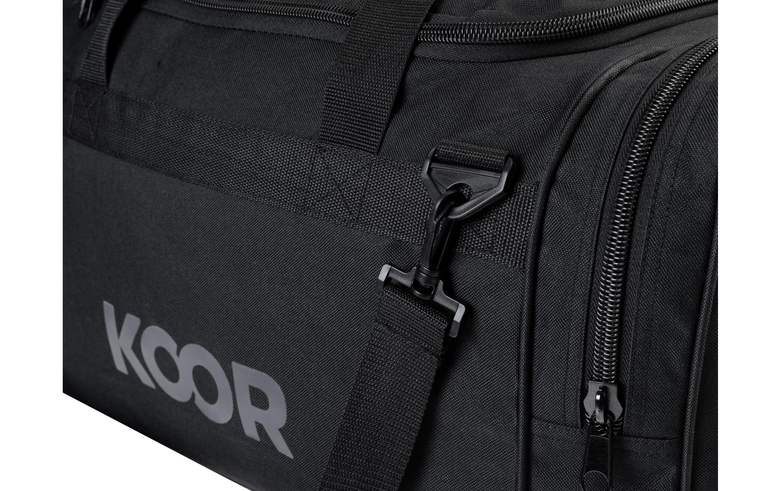 KOOR Sporttasche 55 l, Schwarz