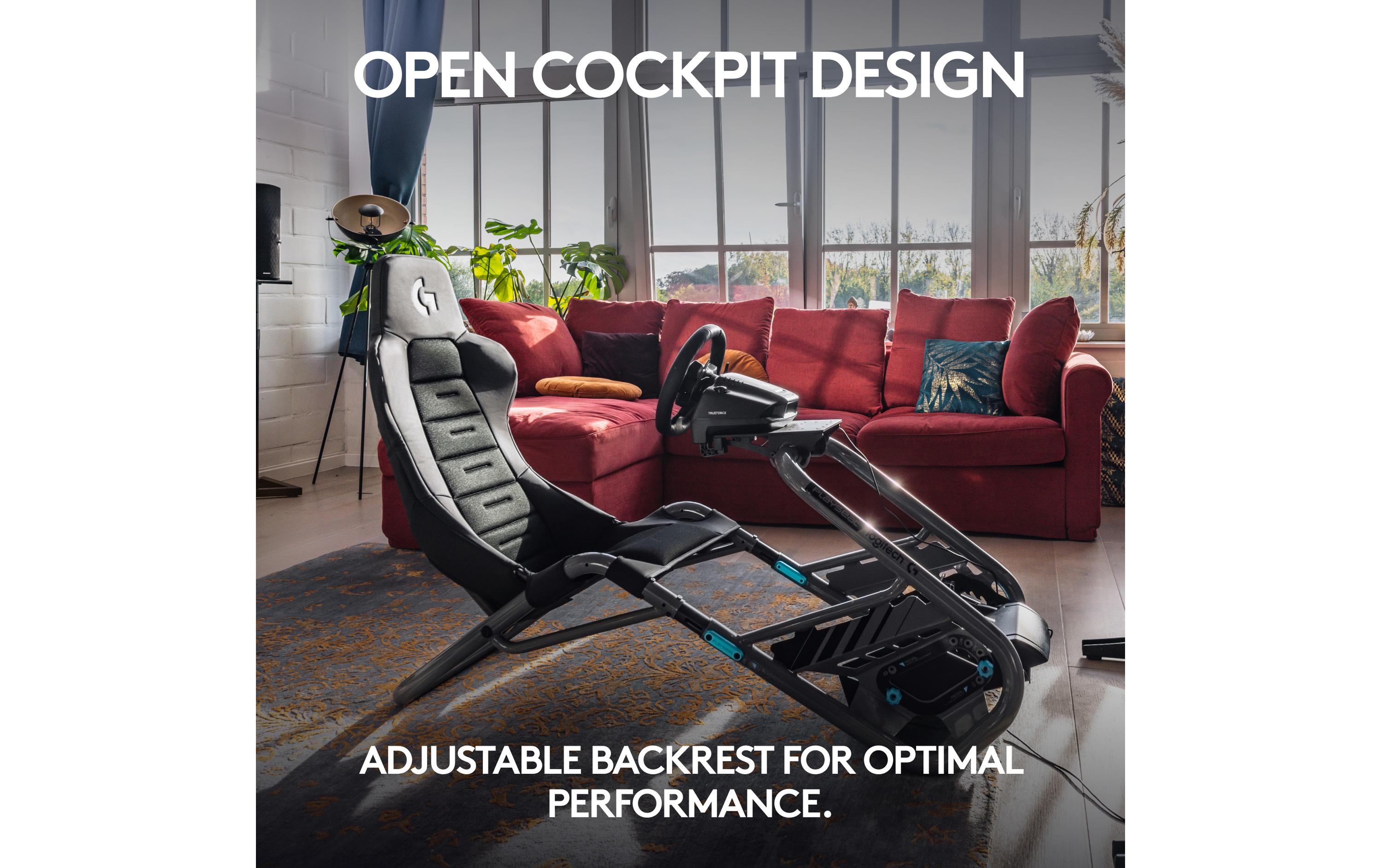 Playseat Trophy – Logitech G Edition Grau/Schwarz