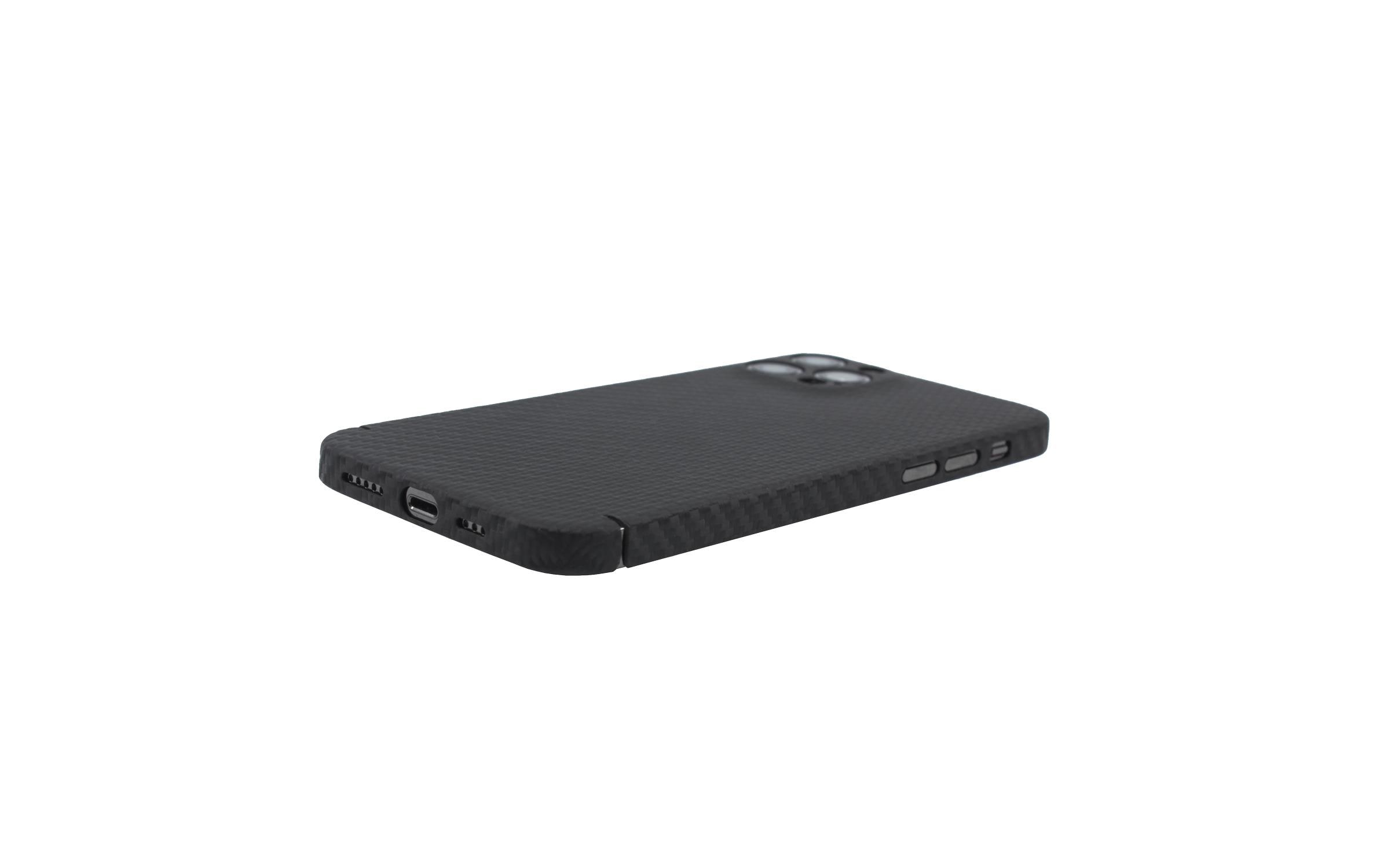 Nevox Back Cover Carbon Series Magsafe iPhone 15 Pro Schwarz