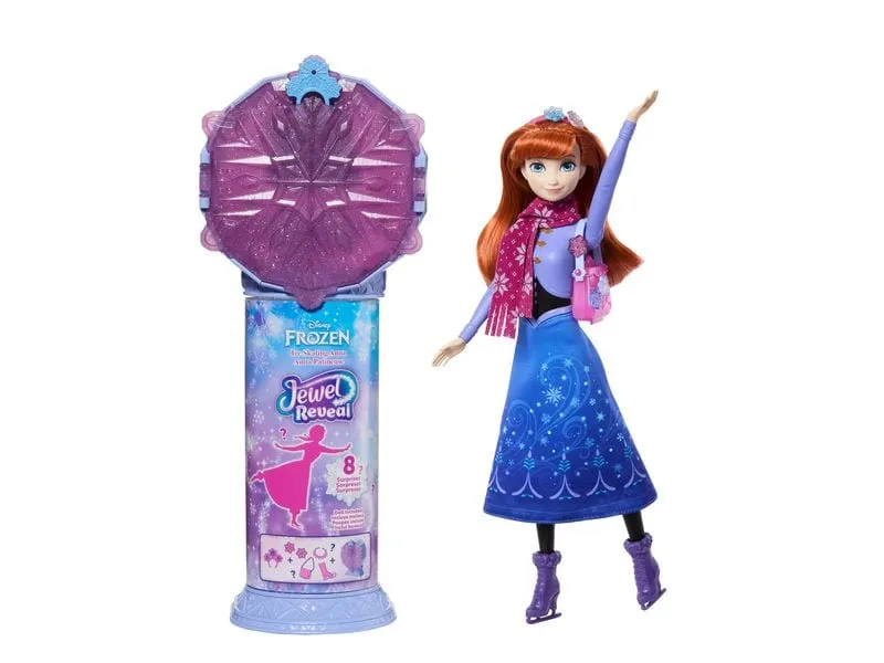 Disney Princess Puppe Eisläuferin Anna Assortiert