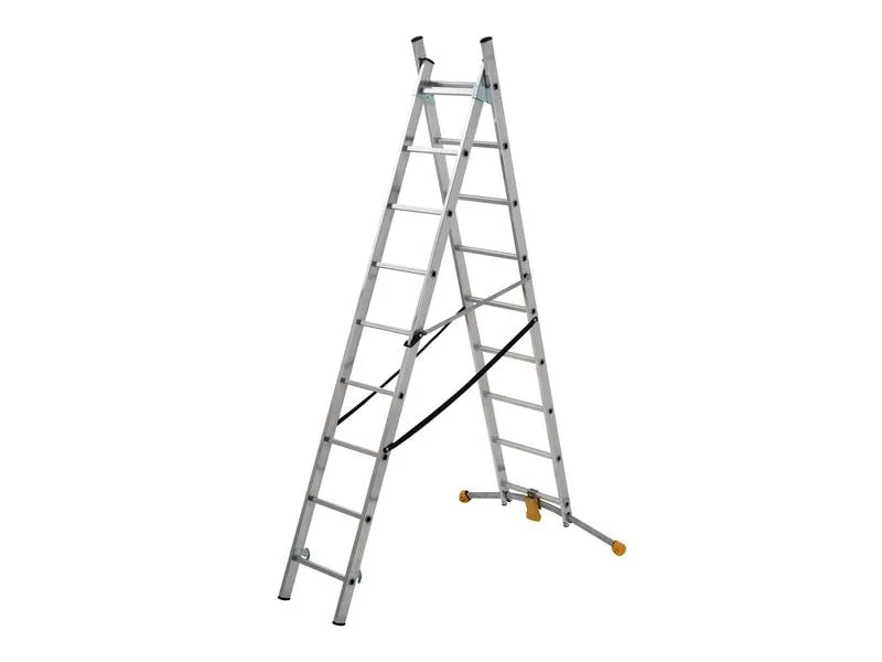 Hailo Kombileiter HobbyLOT 2 x 9 Sprossen Hailo Kombileiter HobbyLOT 2 x 9 Sprossen
