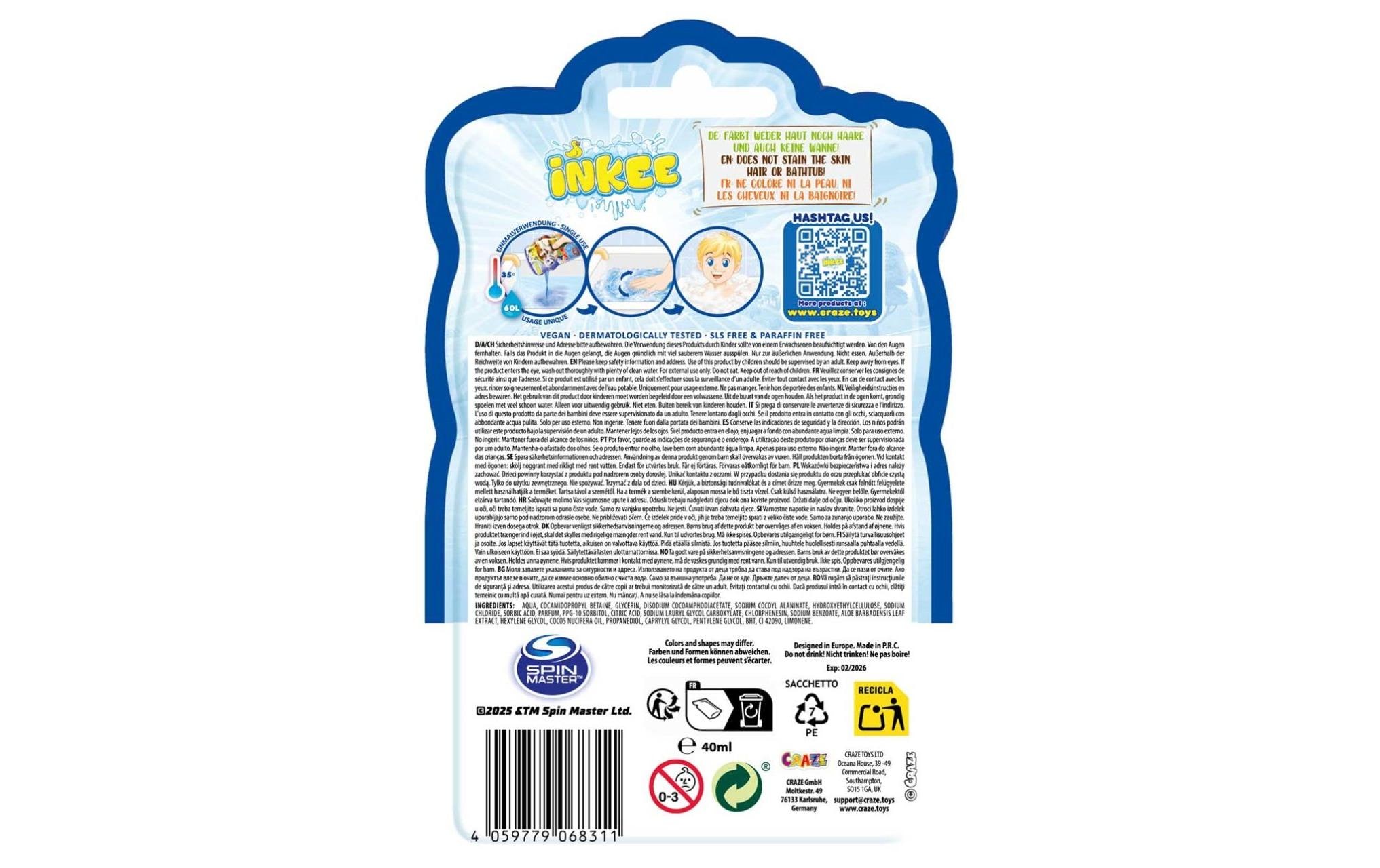 Craze Schaumbad Paw Patrol 1 Stück