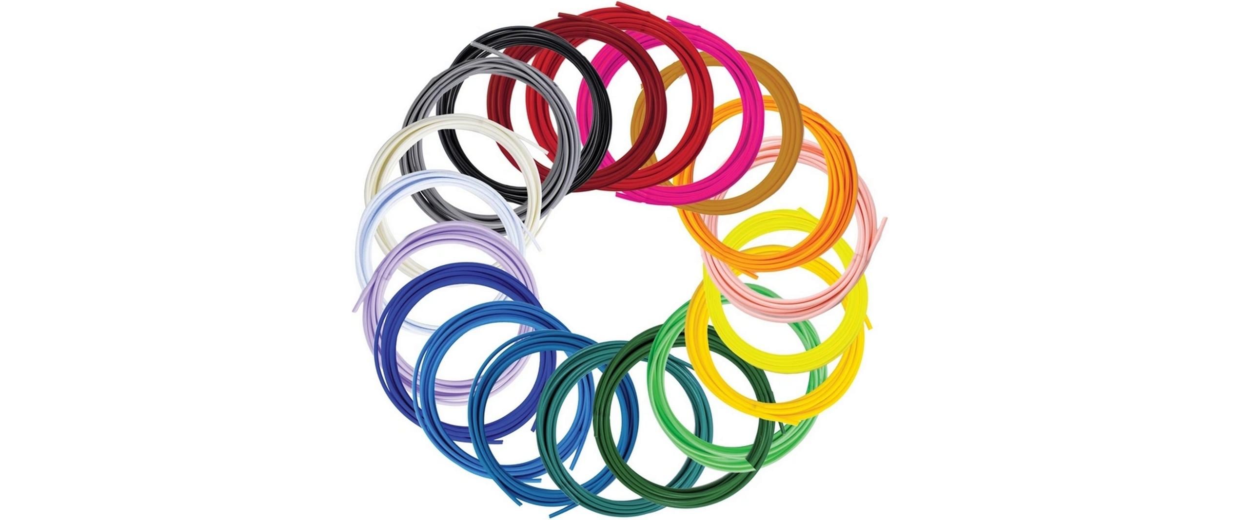 3Doodler 3D Pen Filament Flow Nachfüllpack 20 Farben x 3 m 3Doodler 3D Pen Filament Flow Nachfüllpack 20 Farben x 3 m