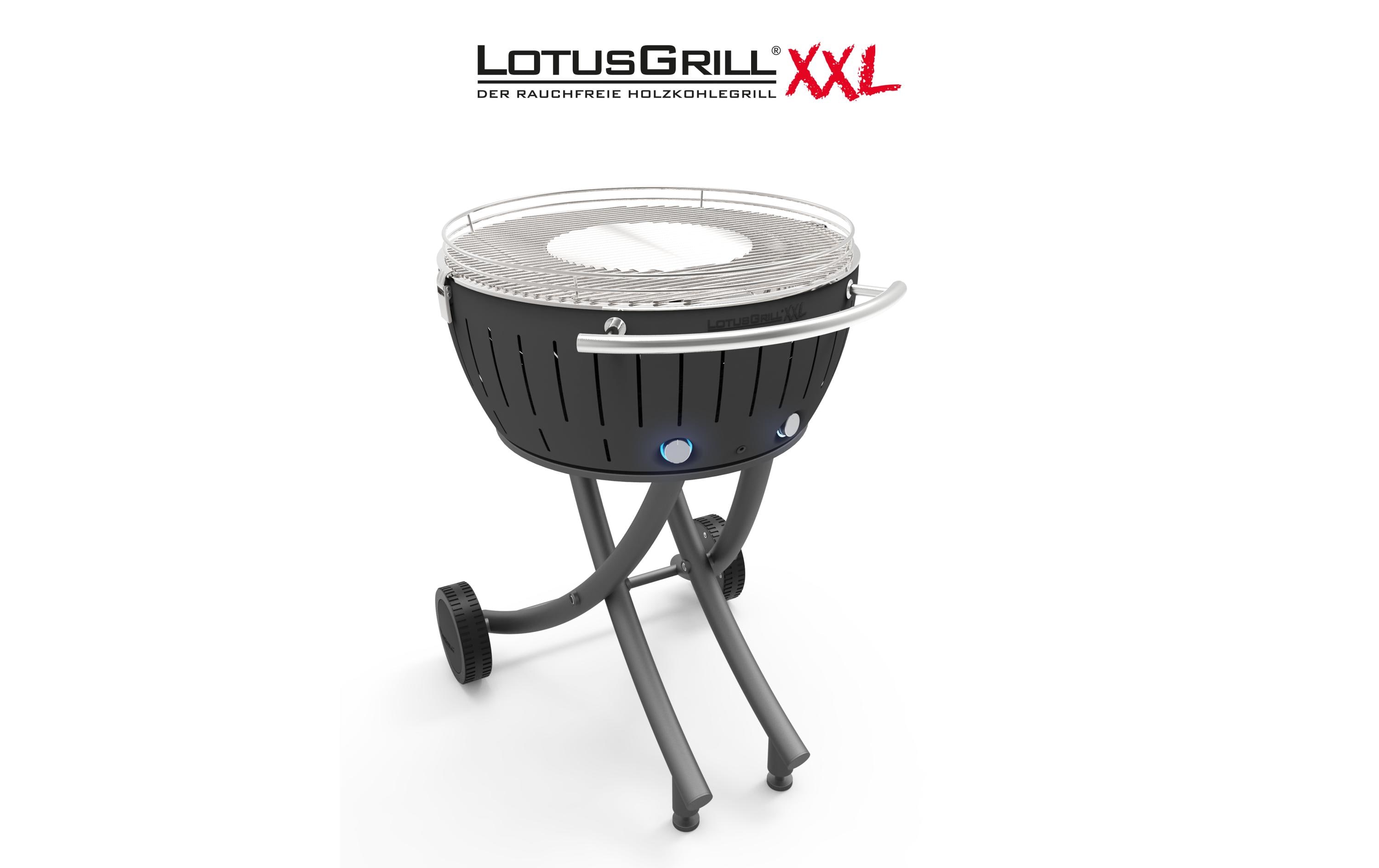 LotusGrill Holzkohlegrill XXL Grau LotusGrill Holzkohlegrill XXL Grau