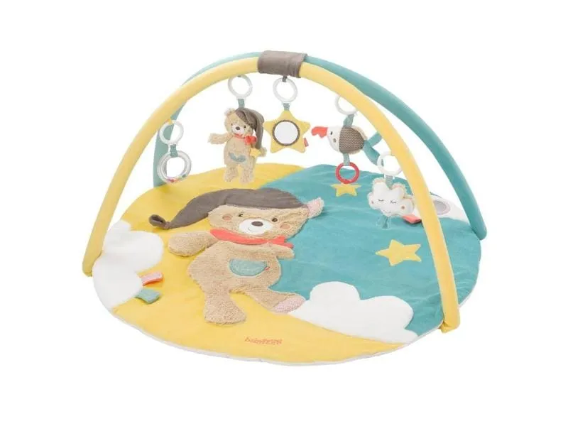 fehn Krabbeldecke mit Spielbogen Bär Bruno